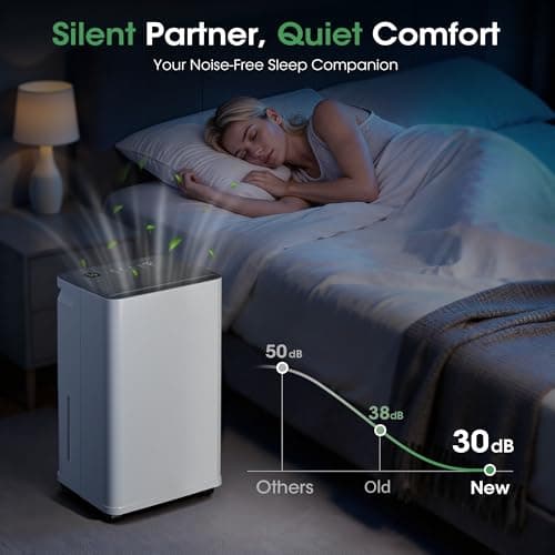 2500 sq.ft Dehumidifier for Basement, Smart APP WiFi Control,35 Pint Dehumidifiers for Home with Drain Hose, 24H Timer & Child Lock, Quiet & Eco, Ideal for Large Rooms, Bathroom, Bedroom, Garage 6