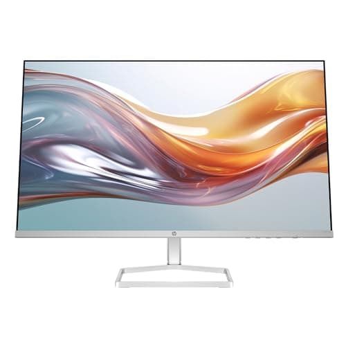 HP Series 5 27 inch FHD Monitor, Full HD Display (1920 x 1080), IPS panel, 99% sRGB, 1500:1 contrast ratio, 300 nits, Eye Ease, 527sw (2024) (Renewed)