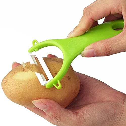 COLIBROX Peelers Grate and Julienne - Fruit and Vegetable Peeler Set Quickly Peels Apple, Potato, Corn, Ginger, Citrus, Avocado, Mango and More 5