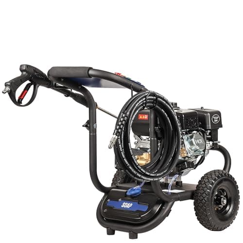 Westinghouse WPX3600 Gas Pressure Washer, 3600 PSI and 2.7 Max GPM, Onboard Soap Tank, Spray Gun and Wand, 5 Nozzle Set, for Cars/Fences/Driveways/Homes/Patios/Furniture 9