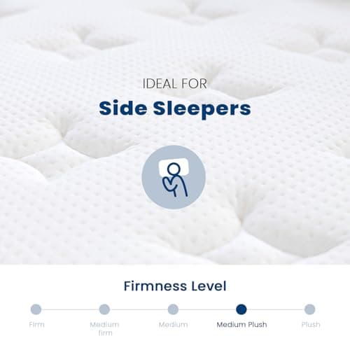 Coolvie Queen Mattresses 14 Inch, Soft Gel Memory Foam Mattress in a Box with Euro Top Medium Plush Feel, Supportive Independent Pocket Springs for Pressure Relief & Motion Isolation- 100 Night Trial 8