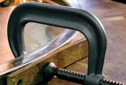 Wilton C-Clamp, 8-1/4" Opening, 4-15/16" Throat, 6900 Lbs. Clamping Force (Model 408) 6
