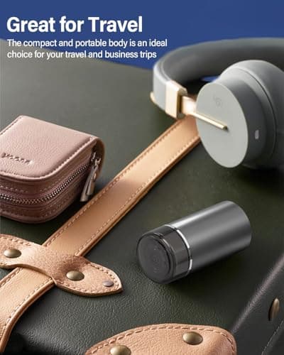 Electric Razor for Men - Rechargeable Electric Shaver for Men，Portable Razor for Travel，Mini Shaver for Travel，3D Waterproof - Silver Gray 6