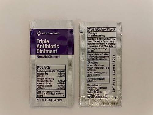 First Aid Only 6060 All-Purpose 10-Person Emergency First Aid Kit for Business, Worksite, Home, and Car, 57 Pieces 12