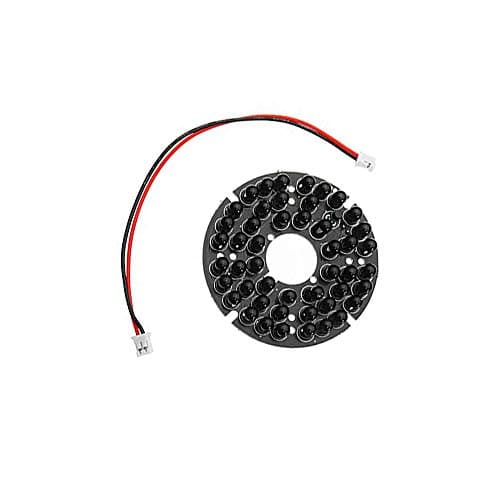 Acxico 1Pcs 48 Pieces IR LEDs Light Board 940NM LED Illuminator IR Infrared Board Module Invisible Light at Night for CCTV Security Camera