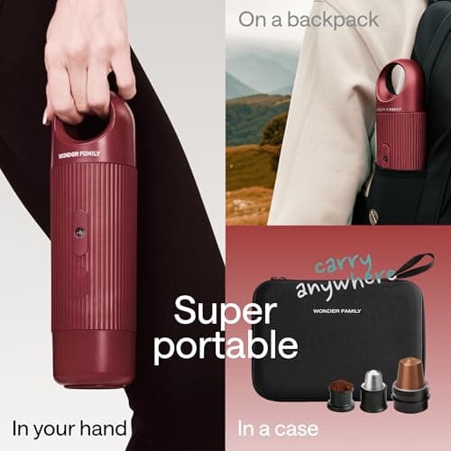 Portable Espresso Machine – Automatic Mini Espresso Maker & Travel 5 Cup Coffee Maker for Camping – Small Expresso Coffee Machine for Grounds & Pods – Cafetera Espresso, Cafeteras Eléctricas Modernas 6