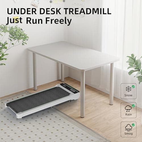 3 in 1 Treadmill, Portable Under Desk Walking Pad with Incline for Home/Office, Remote Control, LED Display 5