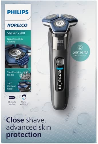Philips Norelco Shaver 7200, Rechargeable Wet & Dry Electric Shaver with SenseIQ Technology and Pop-up Trimmer, S7887/82 14