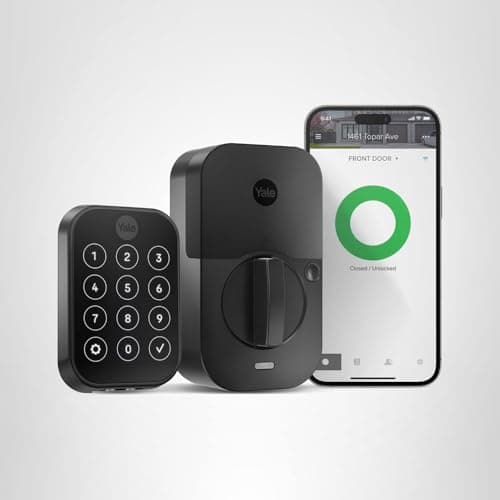 Yale Security Home Assure Lock 2 Deadbolt, Black Suede Keyless Entry Door Lock with Digital Touchscreen Keypad and Bluetooth Connectivity (No Wi-Fi), YRD430-BLE-BSP 10
