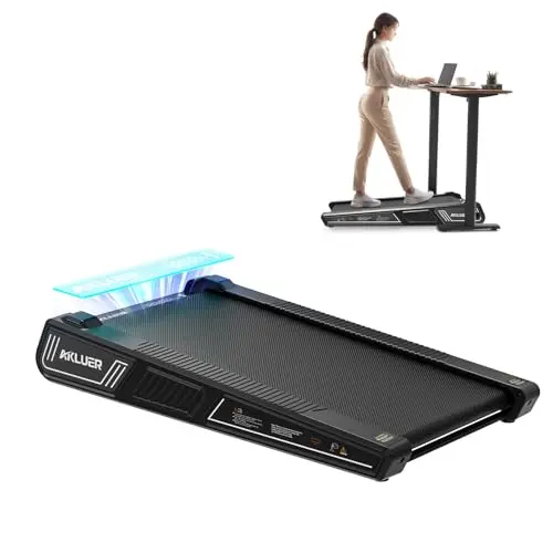 Walking Pad with Incline, Akluer Incline Treadmills for Home, 2.5 HP Under Desk Treadmill Small with Remote Control, Walking Pad Small Treadmill with LED Display