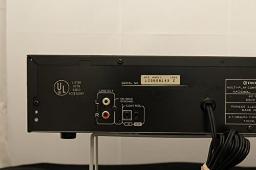 Pioneer PD-M453 Multi Play Compact 6 Disc Player 7