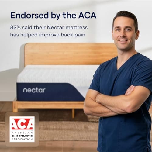 Nectar Classic 12” Twin Mattress - Medium Firm - Contouring Memory Foam - Cooling Top Layer - Back Pain Relief - Mattress in a Box - 365-Night Trial & Forever Warranty 7