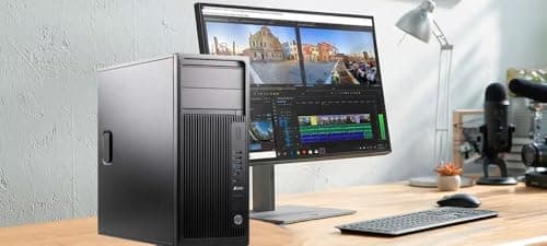 HP Z240 Tower Workstation Desktop Computer, Intel Core i5-6500, 32GB DDR4 RAM 512GB SSD, 2 DisplayPort, WiFi, Bluetooth, Keyboard&Mouse, Windows 11 Pro (Renewed) 5