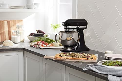 KitchenAid Artisan Series 5 Quart Tilt Head Stand Mixer with Pouring Shield KSM150PS, Onyx Black 7