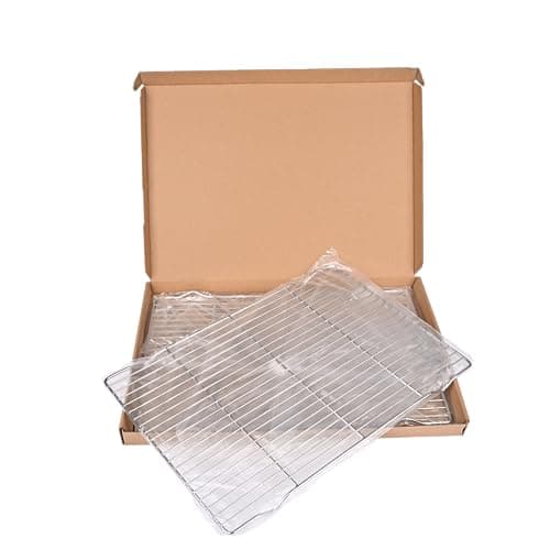 Mlintech Cooling rack,2-Pack Heavy-Duty Stainless Steel wire rack for cooking (16.5"x11.5") - Oven Baking Wire Rack for Sheet Pans, Bread, Dishwasher Safe & Non-Toxic Metal Grates 9