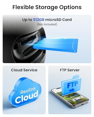 REOLINK Altas Go PT 4G LTE Solar Cellular Security Camera Wireless Outdoor, 360° 24/7 Recording, 10s Pre-Record, for Home Security, 2K ColorX Night Vision, Smart Detection, Large Battery and 12W SP 8