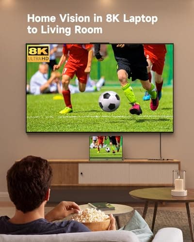 Triple Monitor Docking Station, 14-in-1 USB C Hub with DP 8K@30Hz/4K@144Hz, Dual HDMI 4K@60Hz, 100W PD, 7 USB Ports, SD/TF Card Reader, Gigabit Ethernet for MacBook & Windows Laptop 8