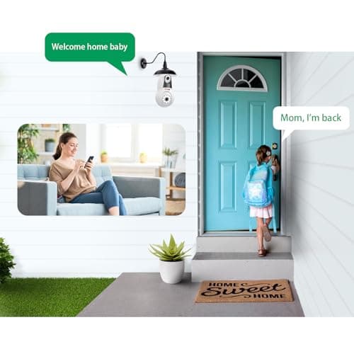 5G& 2.4G Light Bulb Security Camera, 6MP Dual Lens WiFi Wireless Light Socket Cameras for Indoor, Bedroom, Color Night Vision, Motion Tracking, Audible Alarm, Compatible with Alexa, SD/Cloud 5