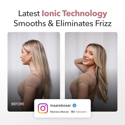 SRILabs DryQ ‘Smart’ Hair Dryer – Super Lightweight, Foldable – Powerful, Quiet Motor – Infrared & Ionic Technology – 3 Magnetic Attachments – Heat Control with Locking Switch 7