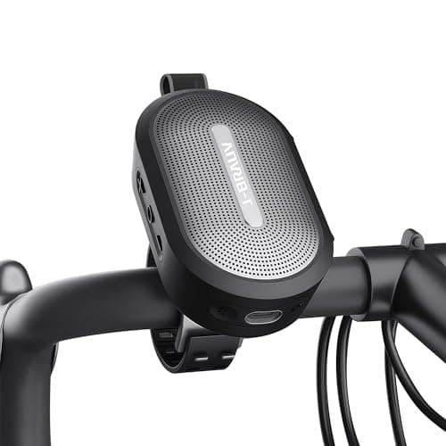 J-BRAUV Portable Wireless Speakers Bluetooth, Mini Bike Speakers, 12W Stereo Loud Sound, IP67 Waterproof, TWS Pairing, BT5.3, 15H Playtime, Outdoor Speaker Bluetooth for Biking, Gifts