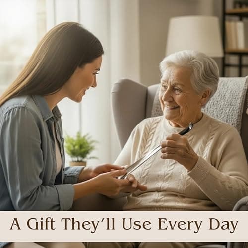 FALKON 16.5" Metal Shoe Horn, 2-Pack Long Handle Shoe Horn for Easy Slip-On, No Bending Required, TSA Friendly 6