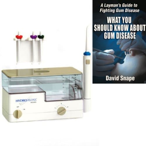Hydro Floss Oral Irrigator Plus Book Bundled Package - 2 Items 5