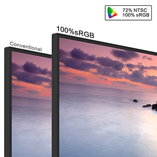 Viewedge 24 Inch Monitor - FHD 1080p 100Hz (Supports 75hz) Computer Monitor 24 inch with Bluelight Filter HDMI VGA Ports, 100x100 mm Wall Mountable 5