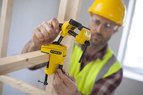 Stanley 1-83-069 MaxSteel Multi Angle Hobby Vice, Yellow/Black 17
