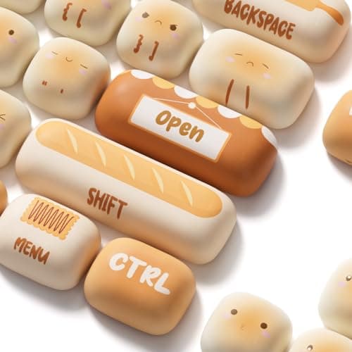 Akko PBT Keycaps Set, Bun Wonderland MOG Profile 138-Key Keycaps for Mechanical Keyboards 6