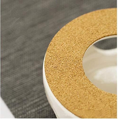 KiaoTime Ceramic Teapot Warmer, Tea Warmer for Glass Teapot, cast Iron teapot Stainless Steel, Ceramic Teapot, Tea Kettles,and Other heatproof Dish Warming Use 6