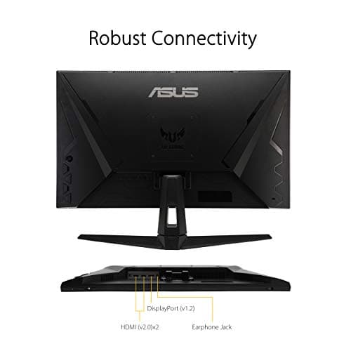 ASUS TUF Gaming 27" 2K HDR Monitor (VG27AQ1A) - QHD (2560 x 1440), IPS, 170Hz (Supports 144Hz), 1ms, Extreme Low Motion Blur, Speaker, G-SYNC Compatible, VESA Mountable, DisplayPort, HDMI 6