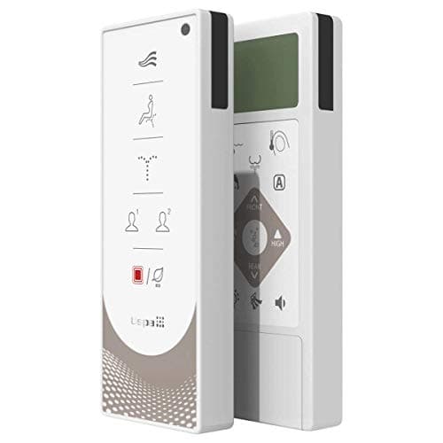 BioBidet USPA 6800U Adjustable Bidet Toilet Seat with Wireless Remote, Dual Nozzle, User Presets and Dryer, White, Elongated 7