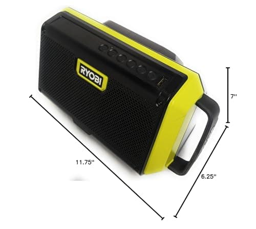 RYOBI 18V ONE+ Bluetooth Speaker (Tool-Only) 6