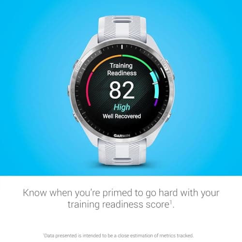Garmin 010-02809-01 Forerunner 965 Running Smartwatch Whitestone and Powder Gray | Official USA Partner Model | Bundle with Deco Essentials Exclusive 26 Month CPS Enhanced Protection Pack 7