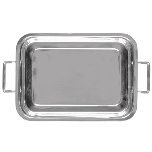 Farberware Classic Traditions Stainless Steel Roaster/Roasting Pan with Rack, 17 Inch x 12.25 Inch 7
