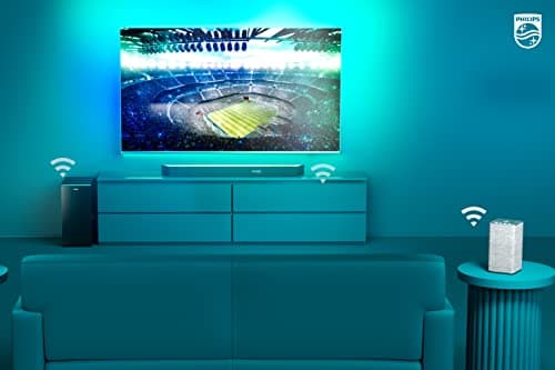 PHILIPS B8907 Soundbar 3.1.2 with Wireless Subwoofer, Dolby Atmos, Play-Fi Compatible 10