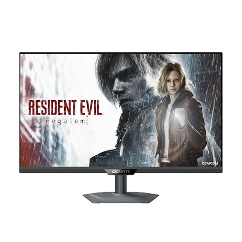 GIGABYTE - M27UP - 27" SS IPS Gaming Monitor - UHD 3840x2160-160Hz - 1ms GTG - AMD FreeSync Premium, G-SYNC Compatible - Dual Mode - Type C KVM - HDMI, DP, Type-C - Height and Tilt Adjustable -Black 8