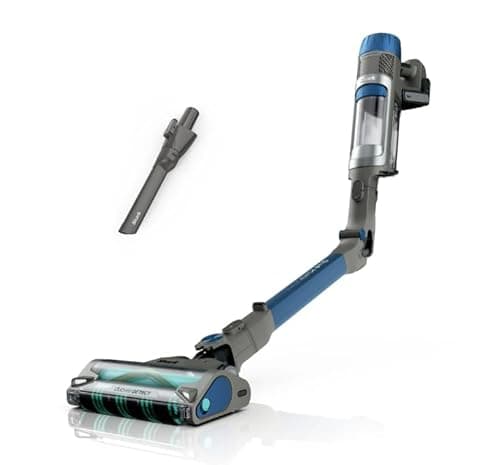 Shark IP1250 PowerDetect Cordless Stick Vacuum Cleaner - DuoClean Detect Nozzle & MultiFLEX Wand, Blue (Renewed)