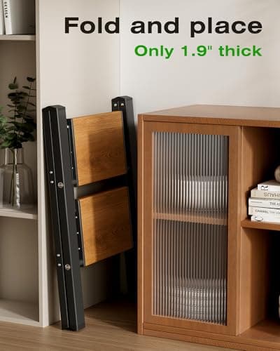 Taranta 2-Step Aluminum Ladder,Lightweight Folding Step Stool with Extra-Wide Anti-Slip Steps,330 lbs Capacity,Compact Space-Saving Design for Home,Kitchen and 6