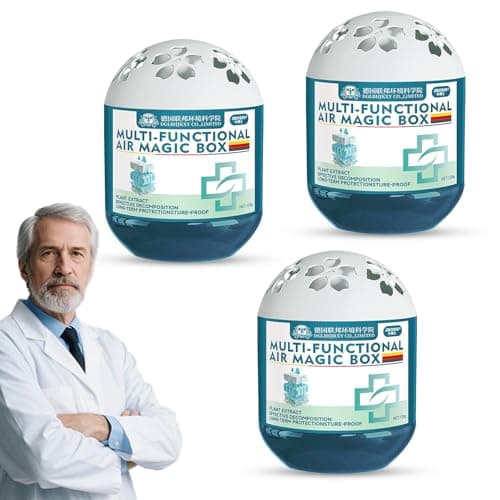 Air Magic Box, Indoor Air Purification Dust Removal Magic Box, Long-Lasting Air Freshener 120g for Home, Office, Bedroom, Pet Areas (3PCS)