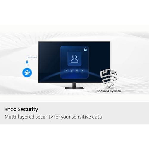Samsung 43” Smart Monitor M7 (M70F) 4K UHD Display, Samsung Vision AI, Smart TV Apps, Gaming Hub, USB-C, HDMI and USB-A, Black, LS43FM702UNXZA, 2025 8