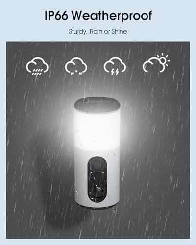 ANRAN Solar Security Cameras Wireless Outdoor with Light,2K Porch Floodlight Camera with Color Night Vision & AI Motion Detection,2-Way Talk Spotlight Siren Alarm,Compatible with Alexa,2PCS 9