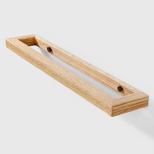 Towel Racks for Bathroom Wall Mounted,Wooden Bathroom Towel Holder,Heavy Duty Towel Bar Enhance Your Modern Bathroom Decor
