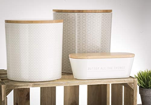 Tablecraft Butter Dish with Lid, 7.75 x 3.25 x 2.5, Melamine 6