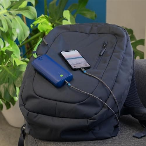 Nimble Champ Pro Portable Charger, 20,000mAh Power Bank with Cable, 65W Dual USB-C Fast Charging Battery Pack, Travel Essential Phone Power Bank for iPhone 17/16/15/14 Galaxy MacBook iPad Airpod Pixel 2