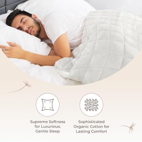 100% Organic Cotton Comforter - Comforter for Summer & All Seasons with Non Clumping Diamond Stitching - Premium Soft & Breathable Duvet Insert - GOTS & Fairtrade Certified (Queen/Full) 6