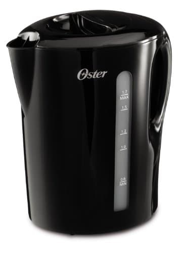 Oster BVST-EK18B Electric Kettle, 1.7-Liter, Black