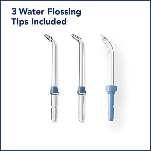 Waterpik Classic Professional Water Flosser, Electric Power With 6 Settings, 3 Flossing Tips, ADA Accepted, White WP-72 7