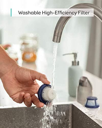 eufy by Anker, HomeVac H11,Cordless Handheld Vacuum Cleaner,Ultra-Lightweight 1.2lbs,5500Pa Suction Power,USB Charging, for Home Cleaning 8