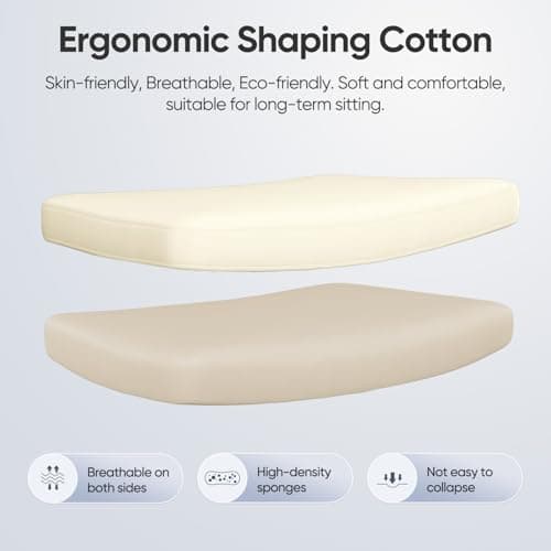 OTDMEL Mid-Back Executive Genuine Leather Office Chair, with Aluminum Arms and 5-Star Base, Modern Rolling Desk Chair with Silent Wheels, Lumbar Support, High-Adjustable, Tilting for Home & Office 9